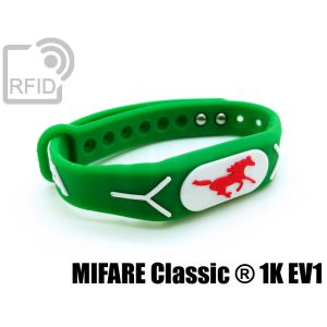 BR19C08 Geprägte Silikon-RFID-Armbänder Mifare Classic ® 1K Ev1 small