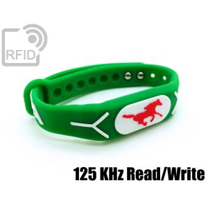 BR19C18 Geprägte Silikon-RFID-Armbänder 125 KHz Read/Write small