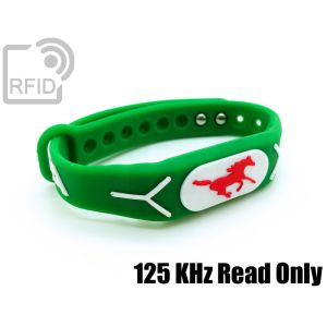 BR19C19 Geprägte Silikon-RFID-Armbänder 125 KHz Read Only small