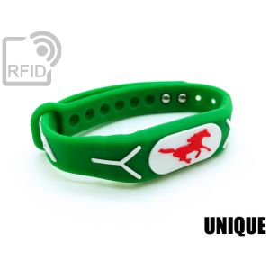 BR19C20 Geprägte Silikon-RFID-Armbänder Unique small