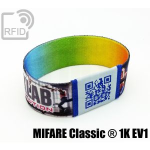 BR21C08 25 mm elastische RFID-Armbänder Mifare Classic ® 1K Ev1 small