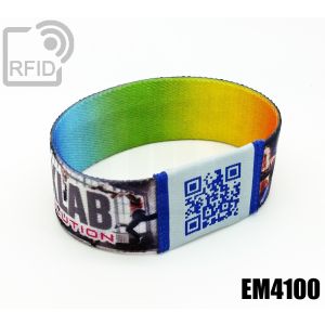 BR21C16 25 mm elastische RFID-Armbänder EM4100 small