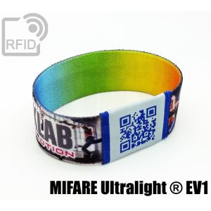 BR21C46 25 mm elastische RFID-Armbänder NFC Mifare Ultralight ® EV1 small