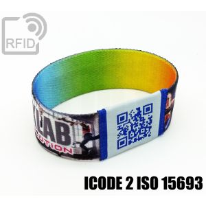 BR21C51 25 mm elastische RFID-Armbänder ICode 2 iso 15693 small
