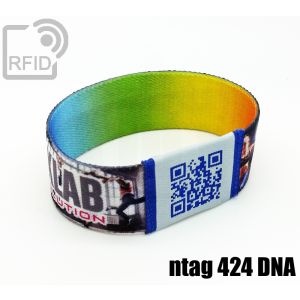 BR21C88 25 mm elastische RFID-Armbänder NFC ntag 424 DNA small