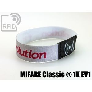 BR23C08 15 mm elastische RFID-Armbänder Mifare Classic ® 1K Ev1 small