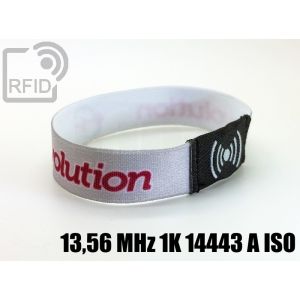 BR23C23 15 mm elastische RFID-Armbänder 13,56 MHz 1K 14443 A iso small