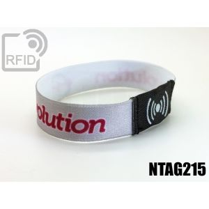 BR23C73 15 mm elastische RFID-Armbänder NFC ntag215 small