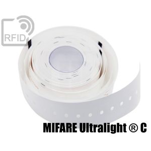 BR24C47 RFID-Clip-Armbänder mit Thermodruck NFC Mifare Ultralight ® C small