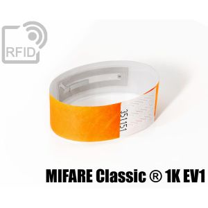 BR25C08 Tyvek® RFID-Armbänder Mifare Classic ® 1K Ev1 small