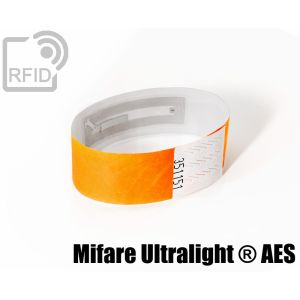 BR25C84 Bracelets RFID Tyvek ® NFC Mifare Ultralight ® AES small