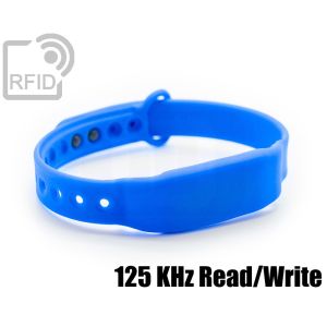 BR28C18 Schlanke RFID-Armbänder aus Silikon mit Clip 125 KHz Read/Write small