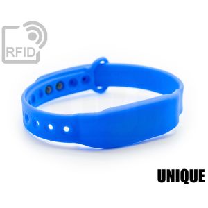BR28C20 Schlanke RFID-Armbänder aus Silikon mit Clip Unique small