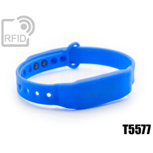 BR28C40 Schlanke RFID-Armbänder aus Silikon mit Clip T5577 small