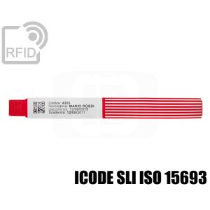 BR29C11 Bedruckbare RFID-Krankenhausarmbänder NFC ICode SLI iso 15693 small