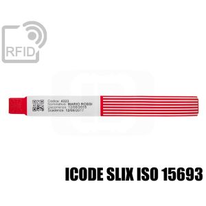 BR29C53 Bedruckbare RFID-Krankenhausarmbänder ICode SLIX iso 15693 small