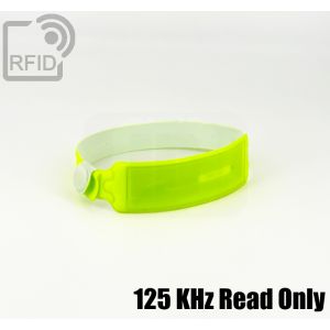 BR31C19 Waterproof disposable RFID wristbands 125 KHz Read Only small