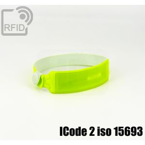 BR31C51 Wasserdichte Einweg-RFID-Armbänder ICode 2 iso 15693 small