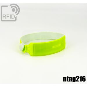 BR31C68 Wasserdichte Einweg-RFID-Armbänder NFC ntag216 small
