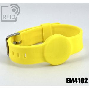 BR34C17 Bracelet RFID en silicone avec boucle de 16 mm EM4102 small