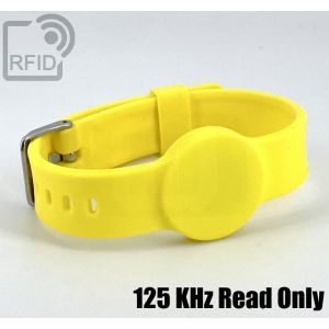 BR34C19 Bracelet RFID en silicone avec boucle de 16 mm 125 KHz Read Only small
