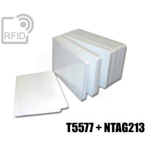 CD01D05 Tessere card doppia tecnologia NFC T5577 + NTAG213 small