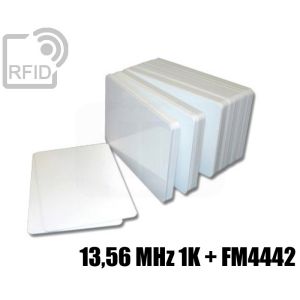 CD01D13 Tessere card doppia tecnologia 13,56 MHz 1K + FM4442 small