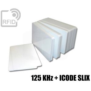 CD01D28 Tessere card doppia tecnologia 125 KHz + ICode SLIX small