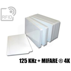 CD01D42 Tessere card doppia tecnologia 125 KHz + Mifare ® 4K small