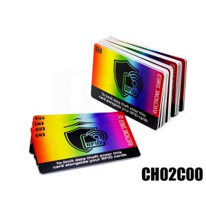 CH02C00 Cartes de blocage de protection active RFID NFC personnalisées small