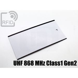 EC01C81 Rechteckige 82 x 38 mm Tags UHF 868 MHz Class1 Gen2 small