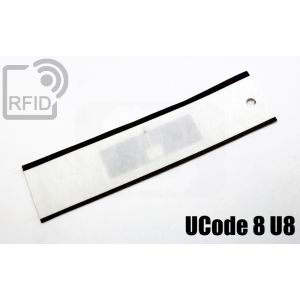 EC02C39 Rechteckige 75 x 20 mm Etiketten UCode 8 U8 small