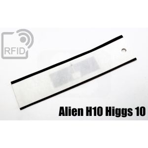 EC02C64 Rechteckige 75 x 20 mm Etiketten Alien H10 Higgs 10 small