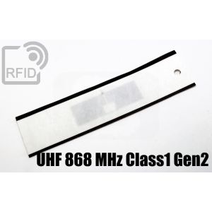 EC02C81 Rechteckige 75 x 20 mm Etiketten UHF 868 MHz Class1 Gen2 small