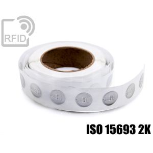 EH02C24 Etichette 30 mm diam. RFID trasparente NFC ISO 15693 2K small