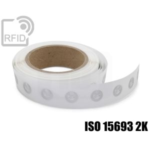 EH19C24 Etichette 18 mm diam. RFID trasparente NFC ISO 15693 2K small