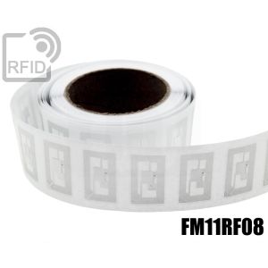 EH22C07 Transparent RFID Labels 21 x 12 mm FM11RF08 small