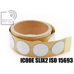 ES04C85 Etichette 30 mm diam. RFID antimetallo NFC ICode SLIX2 iso 15693 small