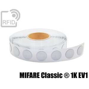 ES19C08 Etichette 18 mm diam. RFID antimetallo Mifare Classic ® 1K Ev1 small