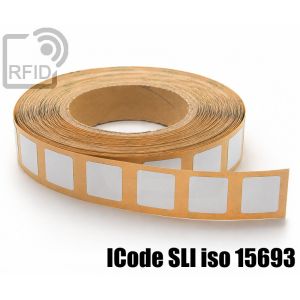 ES22C11 Etiquetas RFID antimetal 25 x 25 mm NFC ICode SLI iso 15693 small