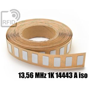 ES22C23 Étiquettes RFID anti-métal 25 x 25 mm 13,56 MHz 1K 14443 A iso small