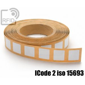 ES22C51 Etiquetas RFID antimetal 25 x 25 mm ICode 2 iso 15693 small