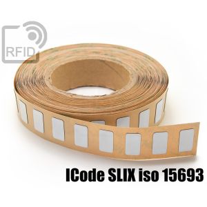 ES22C53 Etichette 25 x 25 mm RFID antimetallo ICode SLIX iso 15693 small