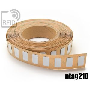 ES22C74 Etichette 25 x 25 mm RFID antimetallo NFC ntag210 small