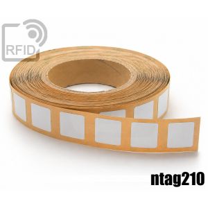 ES22C74 Etiquetas RFID antimetal 25 x 25 mm NFC ntag210 small