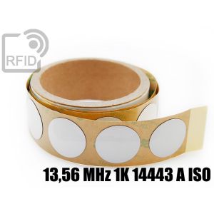 ES23C23 Étiquettes RFID anti-métal diam. 25 mm 13,56 MHz 1K 14443 A iso small