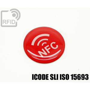 ES30C11 Etichette 25 mm diam. RFID resina NFC ICode SLI iso 15693 small