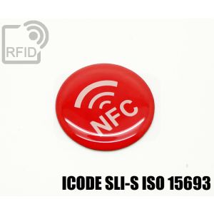 ES30C52 Etichette 25 mm diam. RFID resina ICode SLI-S iso 15693 small