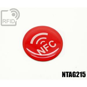 ES30C73 RFID-Harzetiketten Durchm. 25 mm NFC ntag215 small