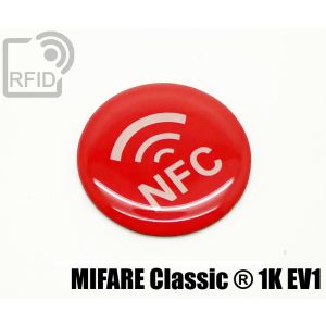 ES31C08 Etichette 30 mm diam. RFID resina Mifare Classic ® 1K Ev1 small